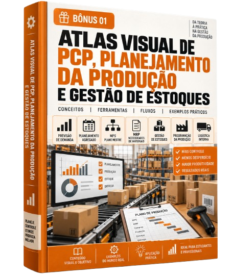 Bônus 01 - Atlas Visual de PCP, Planejamento da Produção e Gestão de Estoques