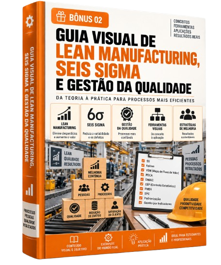 Bônus 02 - Guia Visual de Lean Manufacturing, Seis Sigma e Gestão da Qualidade